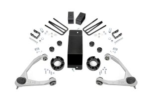 GMC Sierra 1500 Suspension Lift Kit - Rough Country - 3.5 Inch Lift | Mag-ride | Alu/Cast Steel - '14-'16